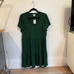 J. Crew factory tiered mini dress